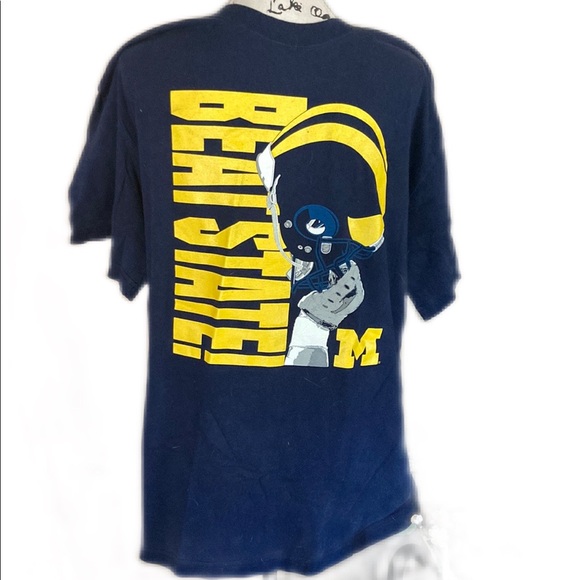 Source Unknown Other - Michigan T-shirt men’s size extra large beat state navy blue football college